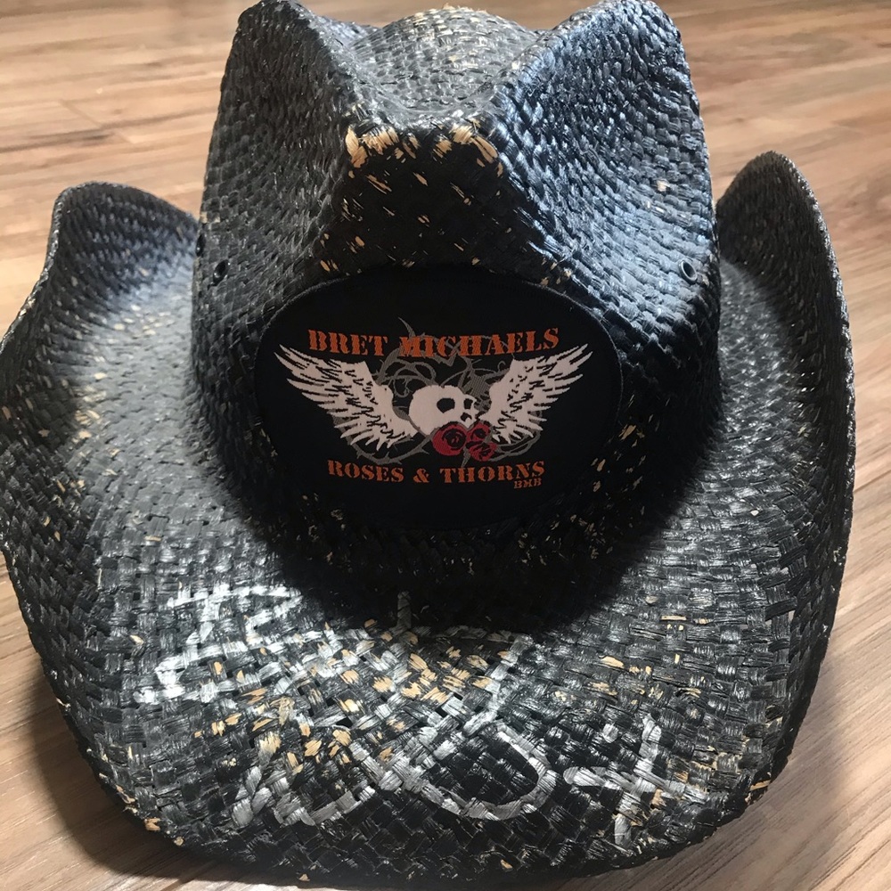Brett Michael’s autographed cowboy hat